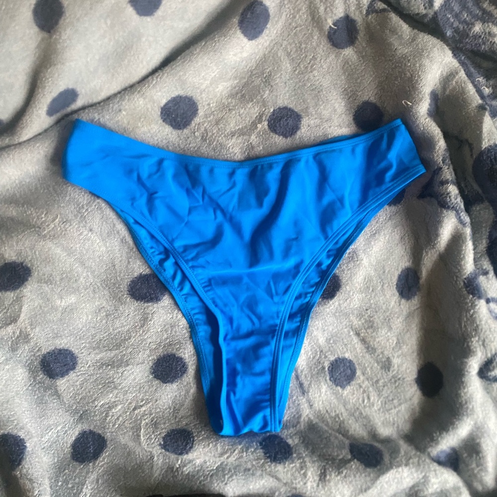 Vibrant Blue Bikini Bottom